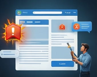 Устранение технических неполадок и ошибок в работе сайта